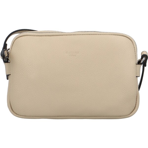 Dámska kožená crossbody kabelka béžová - Katana Prina béžová 44635294