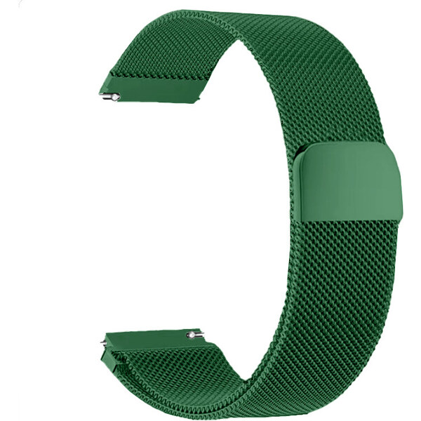 Madvell Kovový Milanese remienok tmavozelená 22mm 44954854