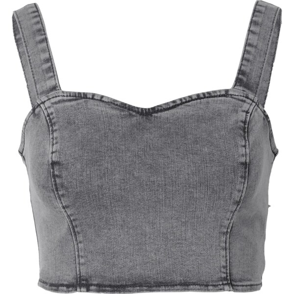 ABOUT YOU Top Marei sivý denim 54255416