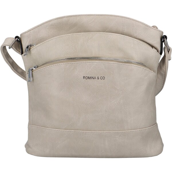 ROMINA & CO. BAGS Dámska crossbody kabelka béžová - Romina Elkano 62999025