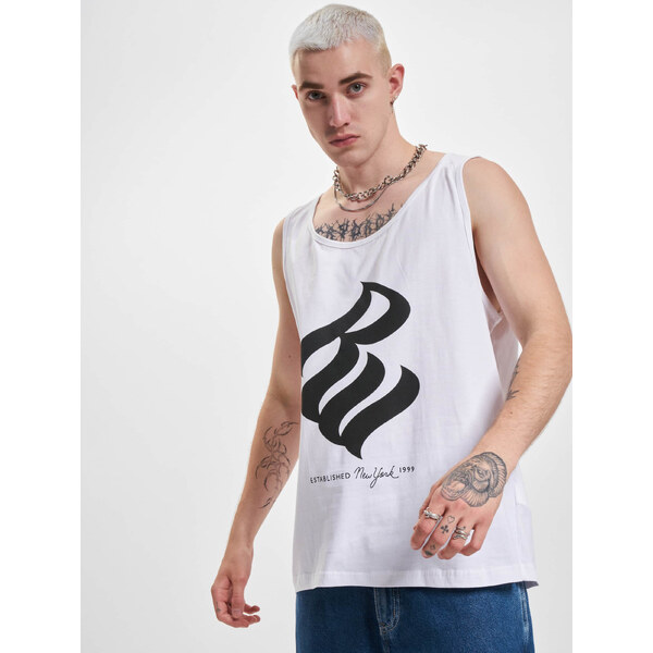 Rocawear Mens Tank Top Basic New York White/Black 54209280
