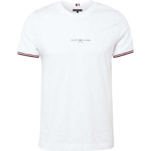 TOMMY HILFIGER Tričko námornícka modrá / červená / biela 44705320