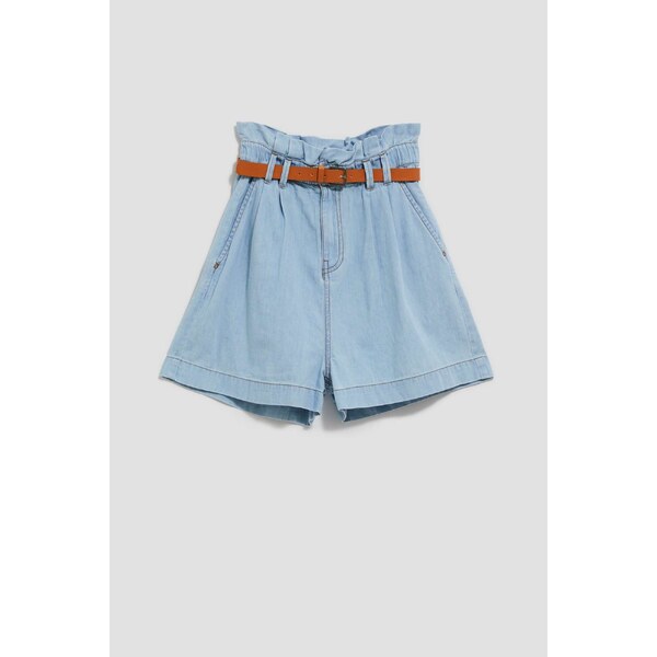 Moodo WOMENS SHORTS L-SH-4006 L.Blue 50679325