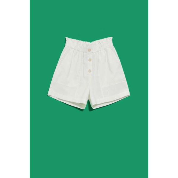 Moodo WOMENS SHORTS L-SH-4019 WHITE 50649169