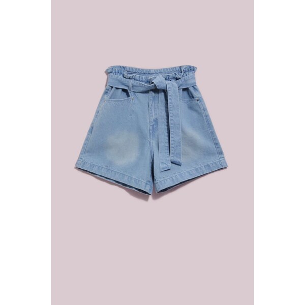 Moodo WOMENS SHORTS L-SH-4003 L.Blue 50648151