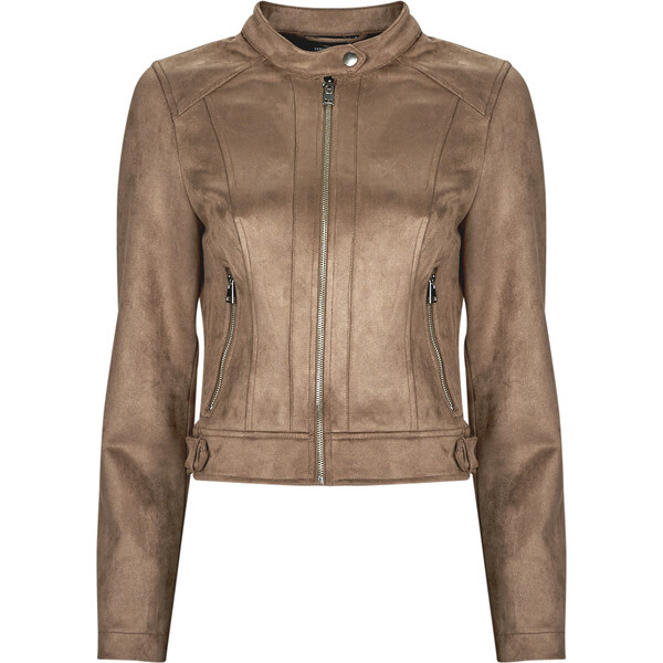 Vero Moda Kožené bundy VMJOSE MARI SHORT FAUX SUEDE JACKET BOOS Vero 62498247