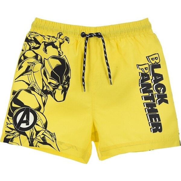 AVENGERS Chlapčenské žlté plavecké šortky - Black Panther 44750169