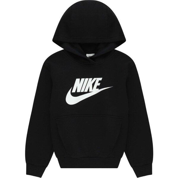 Nike Sportswear Mikina Club FLC čierna / biela 45768095