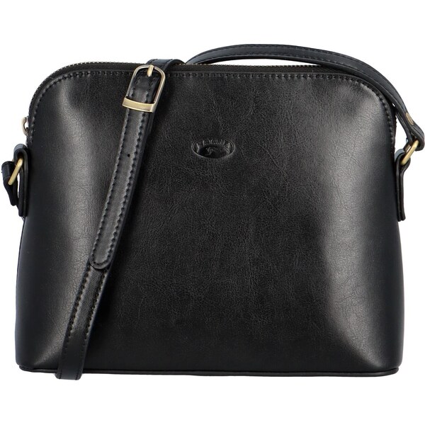 Dámska kožená crossbody kabelka čierna - Katana Erno čierna 45429083