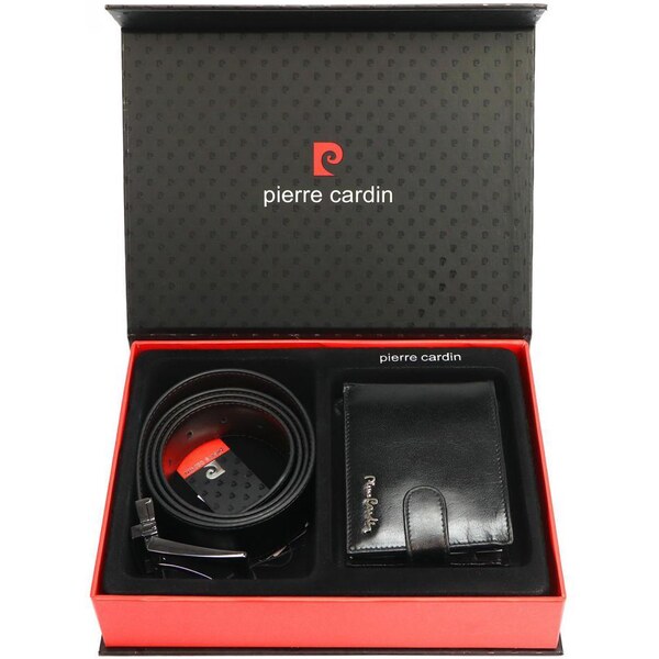 Pierre Cardin – Darčeková sada pre mužov: kožený opasok a peňaženka 44826487