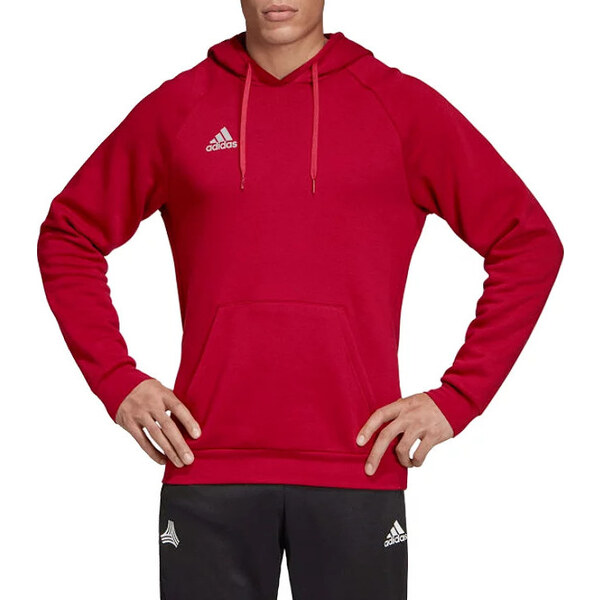 Červená pánska mikina adidas Tan Hooded Sweatshirt DZ9613 15369178