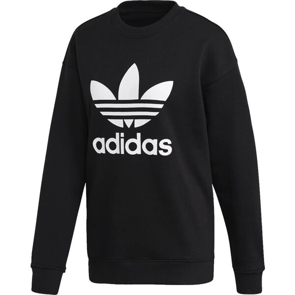 Čierna dámska mikina adidas Trefoil Crew Sweatshirt FM3272 35136778