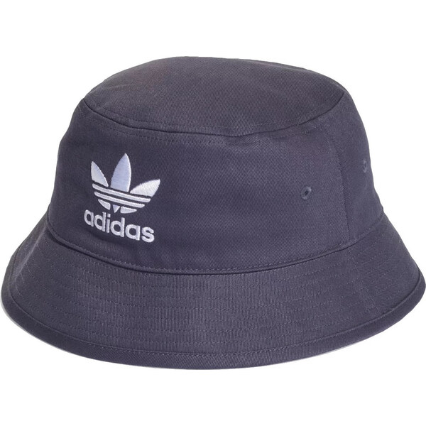 Sivý pánsky klobúk adidas Adicolor Trefoil Bucket Hat HD9710 35136792
