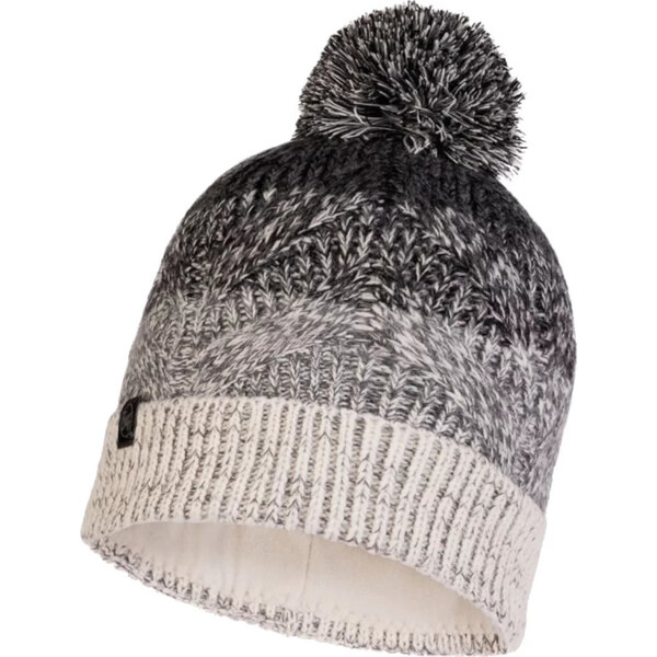 Sivo-biela čiapka Buff Masha Knitted Fleece Hat Beanie 1208559371000 28000397