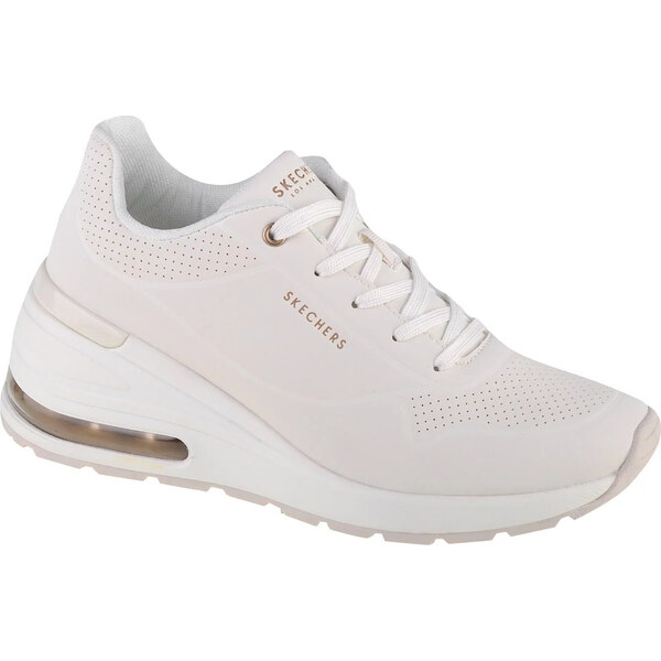 Biele dámske tenisky Skechers Million Air-Elevated Air 155401-WHT 36785809