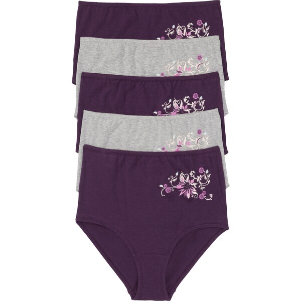 bonprix Vysoké nohavičky (5 ks), farba fialová 44742606