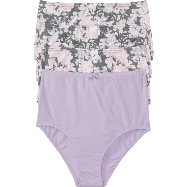 bonprix Vysoké nohavičky (4 ks), farba fialová 44742609