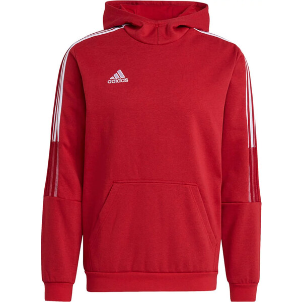 Červená pánska mikina adidas Tiro 21 Sweat Hoody GM7353 30294149