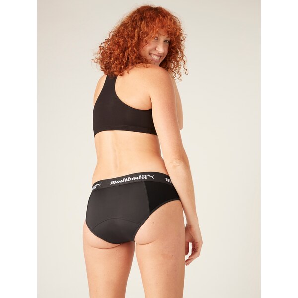 Menštruačné nohavičky PUMA & Modibodi Active Brief Moderate-Heavy Dark 65968884