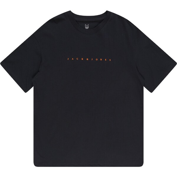 Jack & Jones Junior Tričko Star námornícka modrá / oranžová 51036064