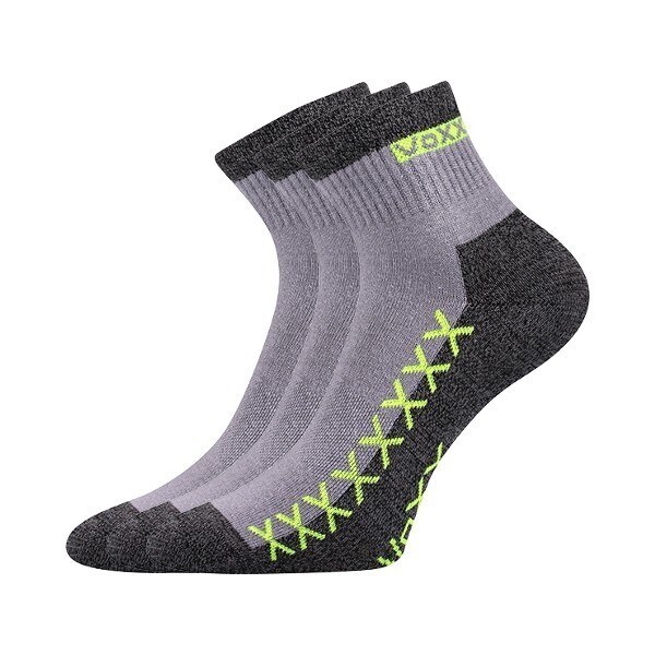 VECTOR stredné športové ponožky Voxx Sv. sivá 43-46 1 pár 50837956