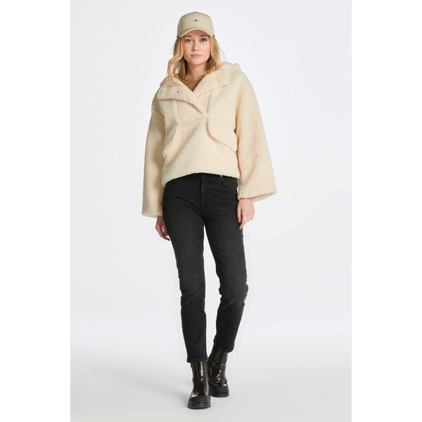 DŽÍNSY GANT BLACK CROPPED SLIM JEANS BLACK WORN IN 49041259