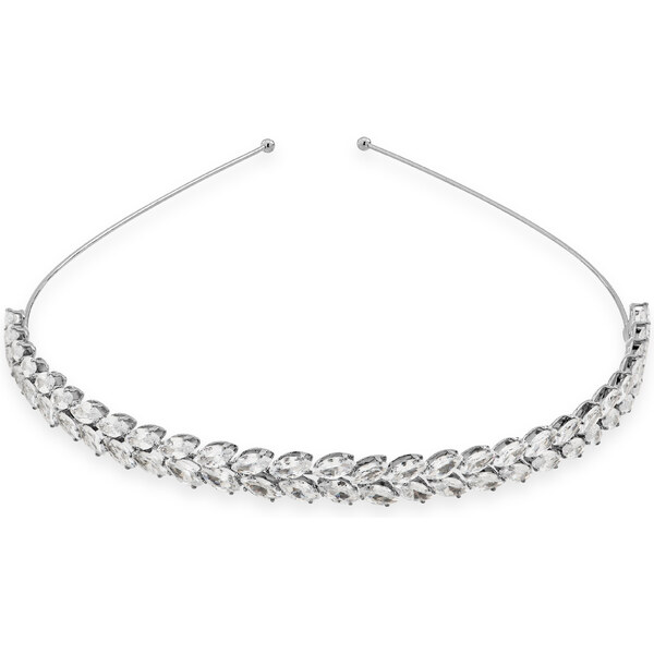 Troli Slušivá čelenka do vlasov s kryštálmi 66584424