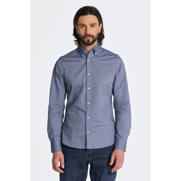 KOŠEĽA GANT SLIM OXFORD SHIRT PERSIAN BLUE 49041237
