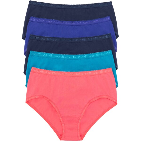 bonprix Maxi nohavičky (5 ks), farba modrá 44742309