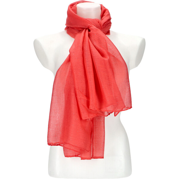 Cashmere Dámska letná šatka jednofarebná 183x77 cm fuchsiová červená 45093530