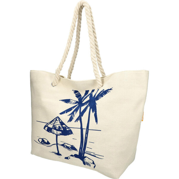 Benzi Veľká béžová plážová taška cez rameno BZ5490-4 M1 45099676