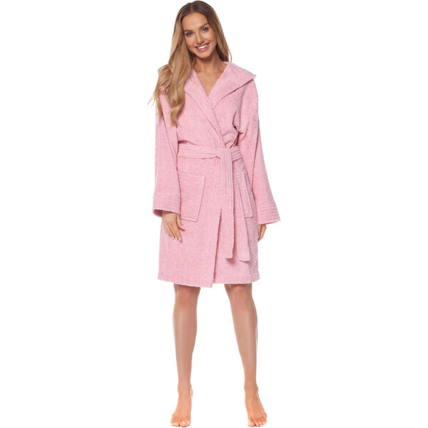 Dámsky župan 2101 pink - L&L 49764867