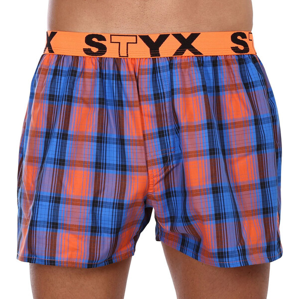 5PACK pánske trenky Styx športová guma viacfarebné (5B0951647) 60195024