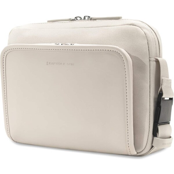 Kapten & Son Taška cez rameno Lulea krémová 53382586
