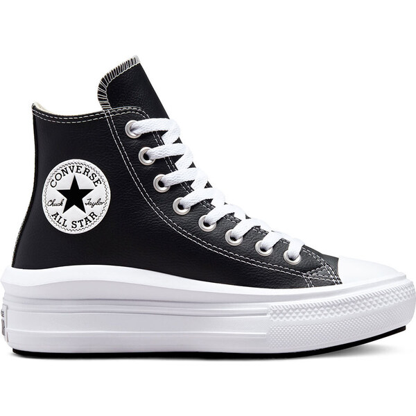 Converse Chuck Taylor All Star Move Platform Leather - Dámske - 66357459