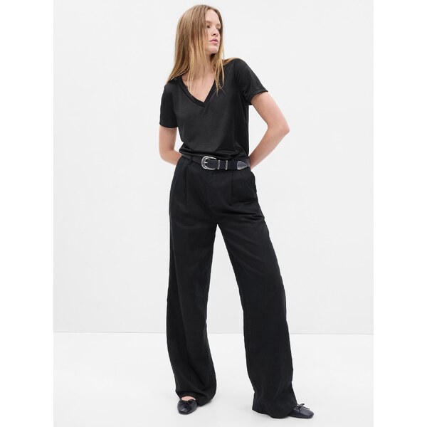 GAP Dámske Tričko s výstrihom do V 757756-01 66267712