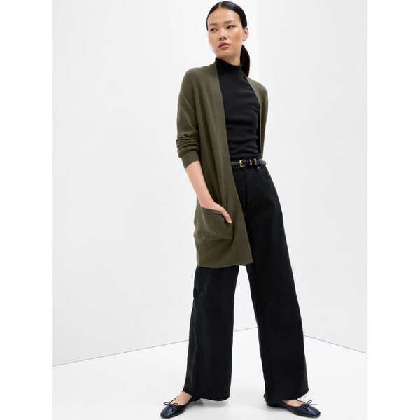 GAP Dámsky Dlouhý kardigan 723850-04 66267628