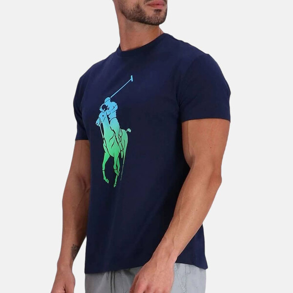 Pánské modré triko Ralph Lauren 55503 45253491