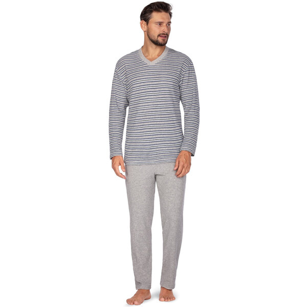 Pánske froté pyžamo Regina 450 2XL-3XL 53440640