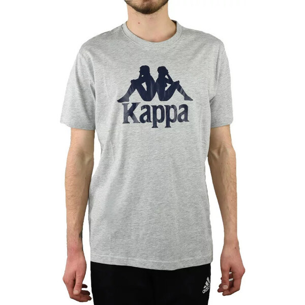 Sivé tričko Kappa Caspar T-Shirt 303910-15-4101M 66145802