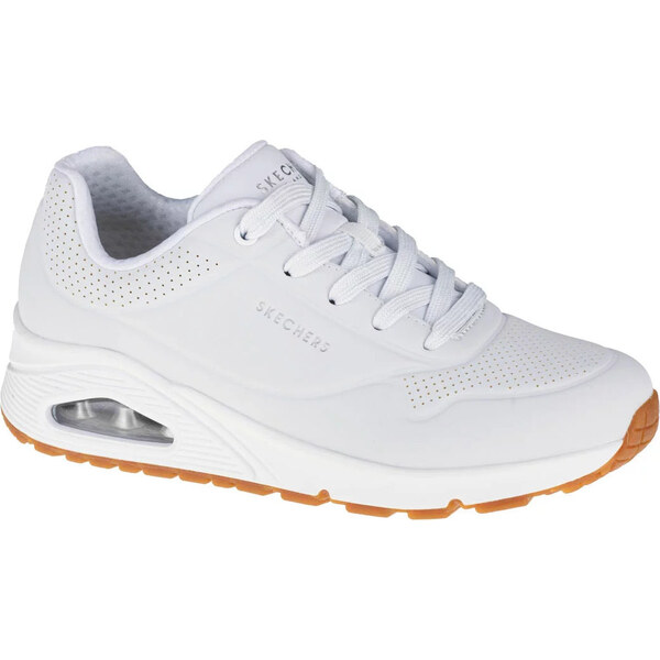 Biele dámske tenisky Skechers Uno-Stand on Air 73690-WHT 23837548