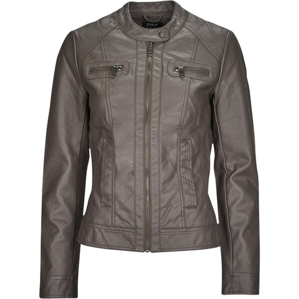 Only Kožené bundy ONLBANDIT FAUX LEATHER BIKER OTW Only 45361957
