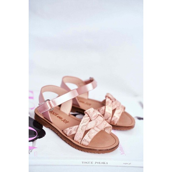 Kesi Childrens Sandals for Girls pattern Snake Pink Lilo 55474674