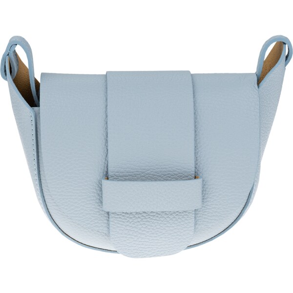 Modrá kožená talianska crossbody kabelka Rerta Celeste NovaKabelka.sk 45295449