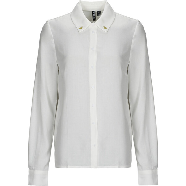 Pieces Košele a blúzky PCELINA EMB LS SHIRT KAC FC Pieces 62498388