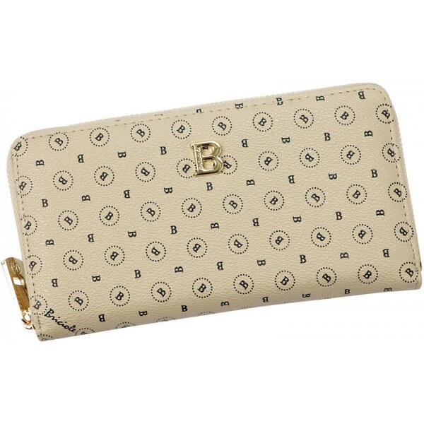 Briciole praktická tmavo béžová dámska peňaženka s motívom 45378035