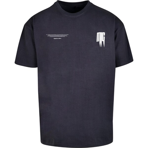 MJ Gonzales Tričko námornícka modrá / svetlofialová / biela 57517054