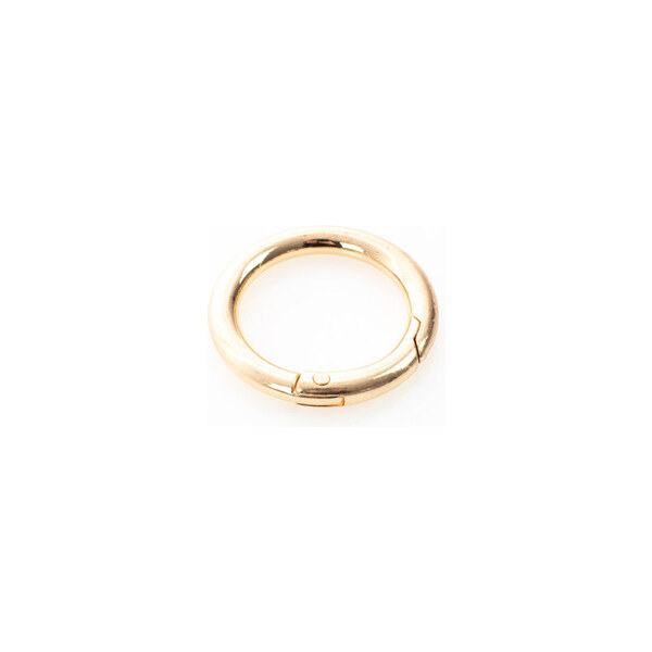 Doplnky Karabínkový krúžok zlatý 56922092