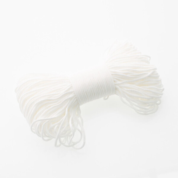 Doplnky Biela gumička na rúško 56922104