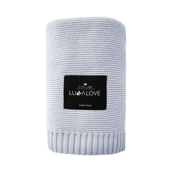 Lullalove Deka - bambusová klasik ľadovo modrá 56922124